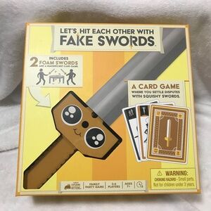Lets Hit Each Other W/Fake Swords by Exploding Kittens Games Card Game